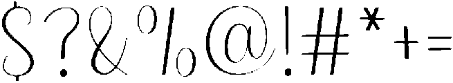 Samantha Signature Regular otf (400) Font OTHER CHARS