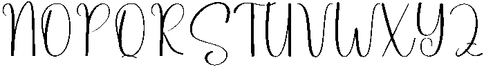 Samantha Signature Regular otf (400) Font UPPERCASE
