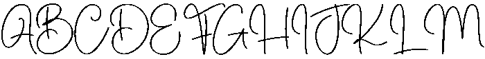 Samantha Signature Regular otf (400) Font UPPERCASE
