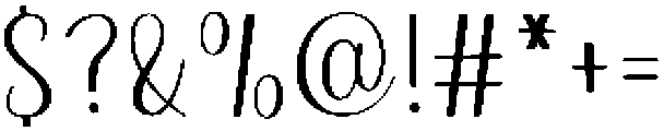 Samantha Vintage Regular otf (400) Font OTHER CHARS