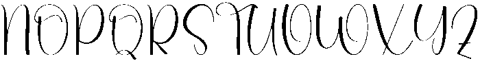Samantha Vintage Regular otf (400) Font UPPERCASE