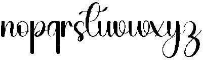 Samantha Vintage Regular otf (400) Font LOWERCASE