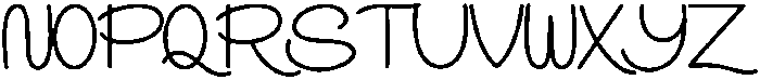 Samantha otf (400) Font UPPERCASE