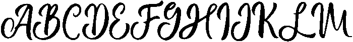 Samantha otf (400) Font UPPERCASE