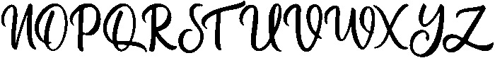 Samantha otf (400) Font UPPERCASE