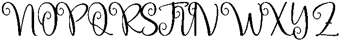 Samantha otf (400) Font UPPERCASE
