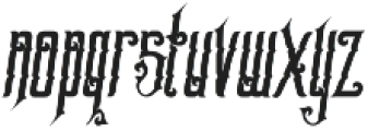 Samathor typeface otf (400) Font LOWERCASE