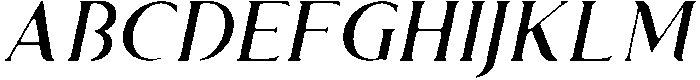 Sambosa Italic Italic otf (400) Font UPPERCASE