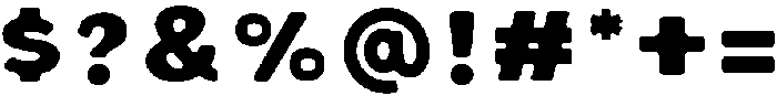 Samghet Bold Rounded otf (700) Font OTHER CHARS