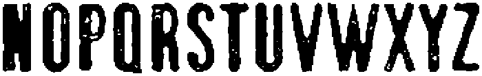 Samghet Condensed Rough otf (400) Font UPPERCASE