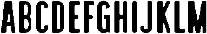 Samghet Condensed Rounded otf (400) Font UPPERCASE