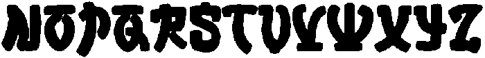 Samgye Style otf (400) Font UPPERCASE