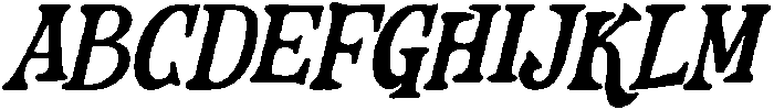 Sampan Folk Italic otf (400) Font UPPERCASE