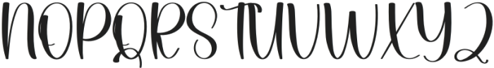 Sample Babyish Regular otf (400) Font UPPERCASE