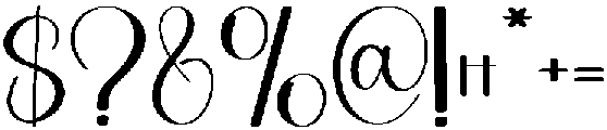Sample Vacation Regular otf (400) Font OTHER CHARS