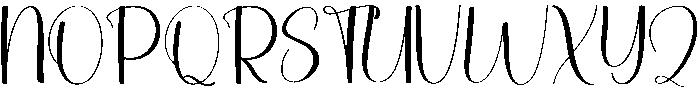Sample Vacation Regular otf (400) Font UPPERCASE