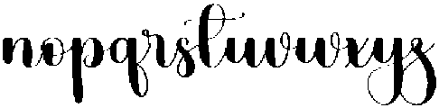 Sample Vacation Regular otf (400) Font LOWERCASE