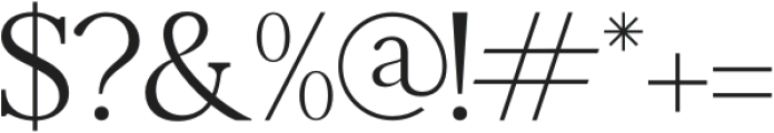 Samudera otf (400) Font OTHER CHARS