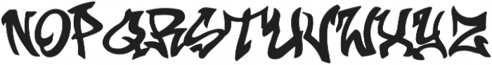 SamuraiHipHop otf (400) Font UPPERCASE