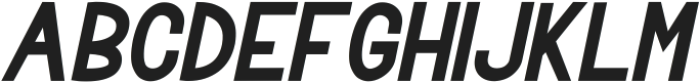 San Diego Sans Serif Italic otf (400) Font LOWERCASE