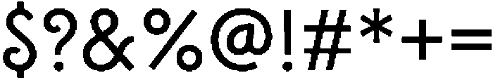 Sancremo Bold otf (700) Font OTHER CHARS