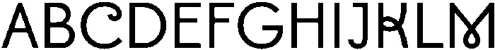 Sancremo Bold otf (700) FONT