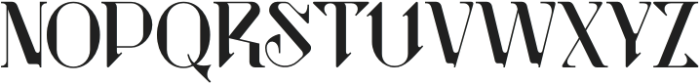 Sanctuary Ornate Regular otf (400) Font UPPERCASE
