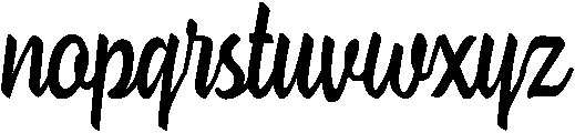 Sanctuary otf (400) Font LOWERCASE