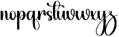 Sand  Beach Regular otf (400) Font LOWERCASE