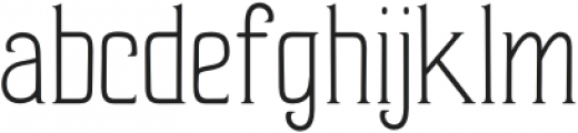 Sand Forest Extra Light otf (200) Font LOWERCASE