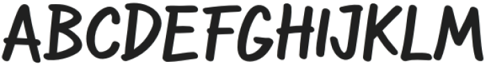 Sand-Grain Regular otf (400) Font UPPERCASE