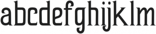 SandForest-Bold otf (700) Font LOWERCASE