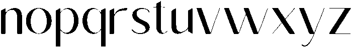 Sandblast otf (400) Font LOWERCASE