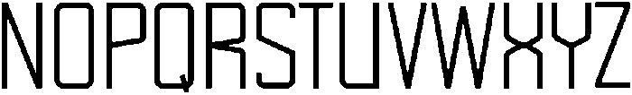 Sandbox Regular otf (400) Font LOWERCASE