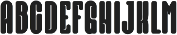 Sandeg Regular otf (400) Font LOWERCASE