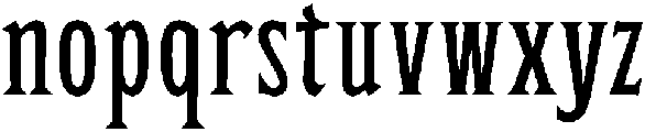 Sandero Regular otf (400) Font LOWERCASE