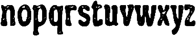 Sandmark Regular otf (400) Font LOWERCASE