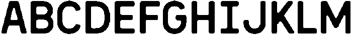 Sandport Condensed otf (400) Font UPPERCASE