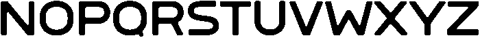 Sandport Extended otf (400) Font UPPERCASE