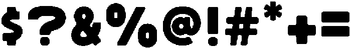 Sandport Ultra Bold otf (700) Font OTHER CHARS