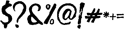 Sandra otf (400) Font OTHER CHARS