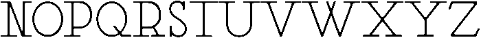 Sandstone Regular otf (400) Font UPPERCASE