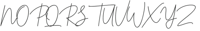 Sandutione Signature otf (400) Font UPPERCASE
