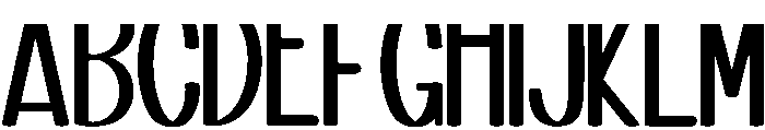 SandwIch Regular otf (400) Font UPPERCASE