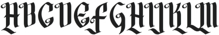 Sanekala Typeface otf (400) Font UPPERCASE