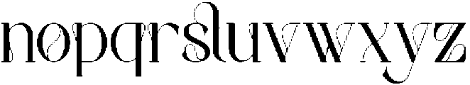 Sanely Regular otf (400) Font LOWERCASE