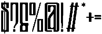 Saneoz Regular otf (400) Font OTHER CHARS