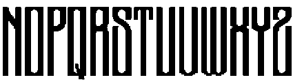 Saneoz Regular otf (400) Font UPPERCASE