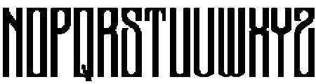 Saneoz Regular otf (400) Font LOWERCASE