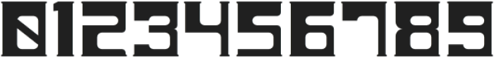 Sanes Techno Regular otf (400) Font OTHER CHARS